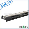 hot sale china factory low price new design amp 24 port patch panel / systimax rj11 patch panel / rack mount patch panel